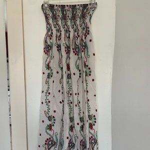 Strapless Maxi Dress